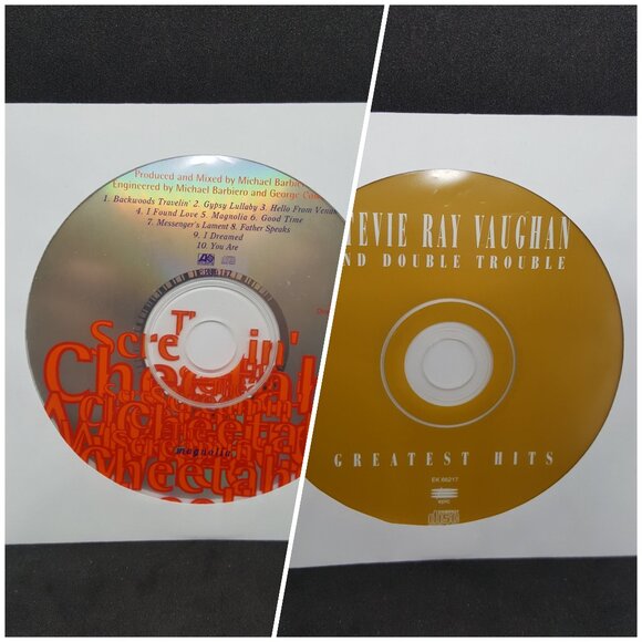 Other - Screamin' Cheetah Wheelies and Stevie Ray Vaughan Set of 2 CDs